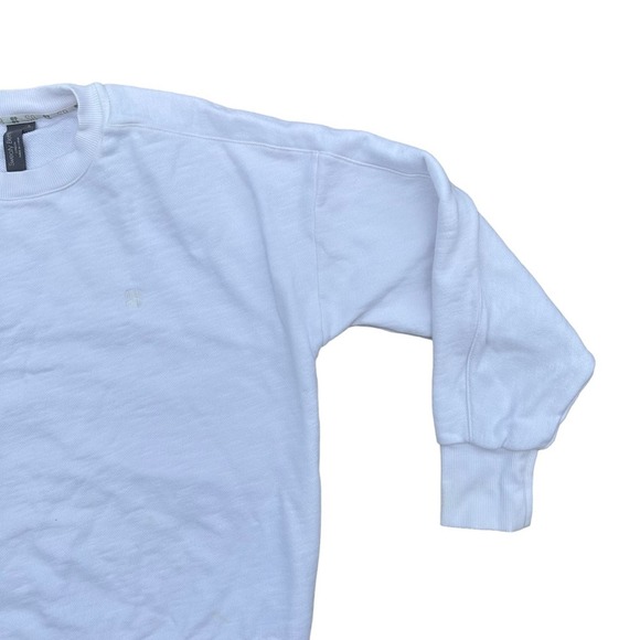 Sweaty Betty Sweatshirt Women Long Sleeve Athletic Stretch Crew Neck White Small - Picture 4 of 12